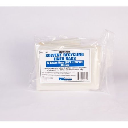 Rbl Products SOLVENT RECYCLER BAGS (10pk) RB230